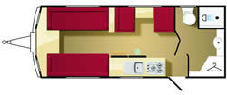 2009 Elddis Avanté Club 524