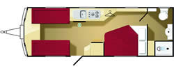 2009 Elddis Avanté Club 624