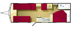 2009 Elddis Avanté Club 626